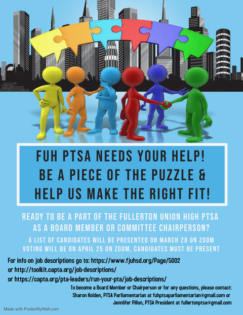 PTSA Elections Info PTSA Elections Info